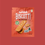 Chuckle Almond Biscotti gluten free crunchy almond biscotti snack pack