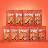 Chuckle Almond Biscotti gluten free crunchy almond biscotti sticks pack of 10