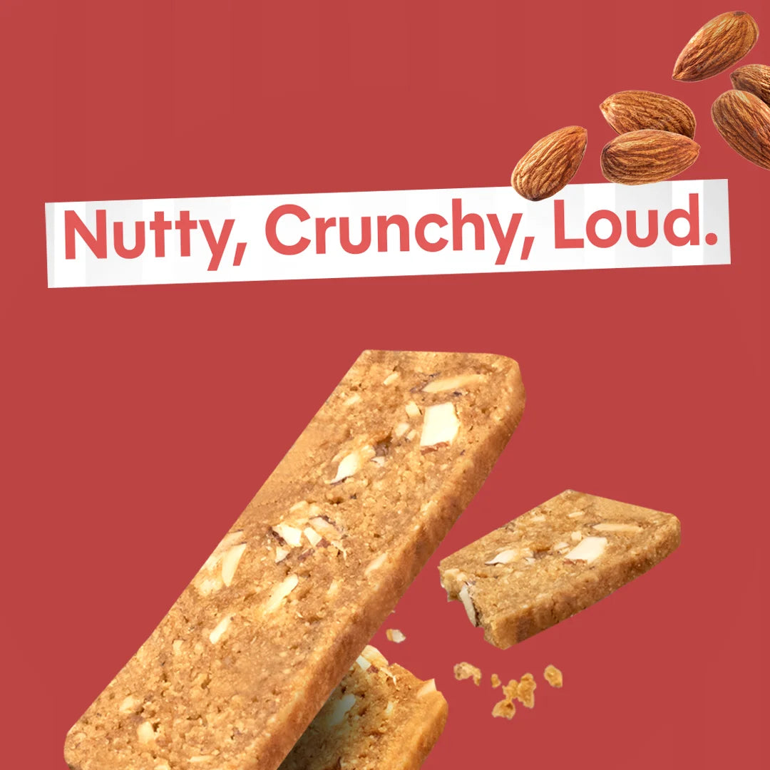 Chuckle Almond Biscotti crunchy almond biscotti sticks made with real almonds