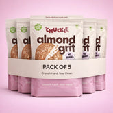 Chuckle Almond Grit Gluten Free Cookies Almond Cookies Pack of 5 No Maida No Refined Sugar