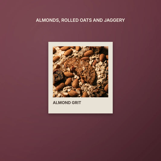 the almond grit box