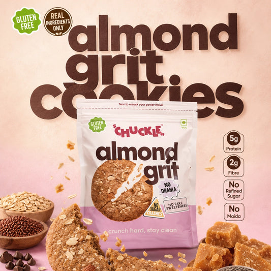 almond grit cookies