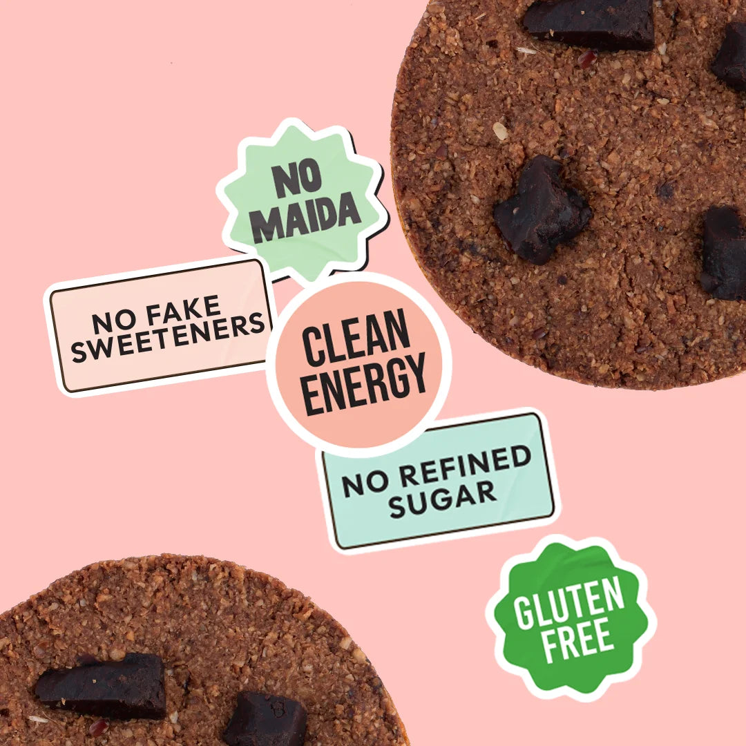 Chuckle Dark Matter Gluten Free Cookies No Maida No Refined Sugar No Fake Sweeteners Clean Label Snack