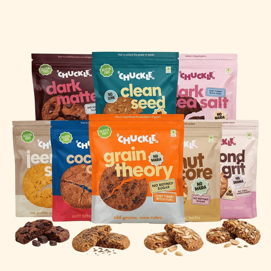 Chuckle Discovery Box gluten-free cookies perfect for coffee breaks office desks and snack moments