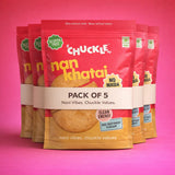 Chuckle Nankhatai Gluten Free Ghee Cookies Pack of 5 Made with Besan and Desi Khand